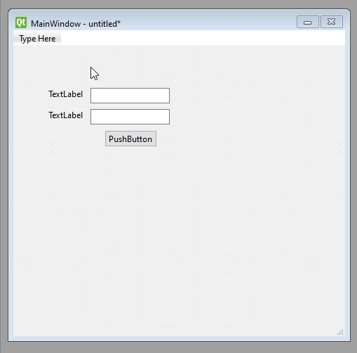 Changing the text of the labels and buttons