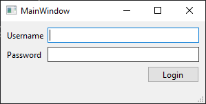 Our UI shown from Python code